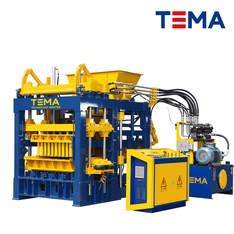 Servo Driven Concrete Block Making Machine