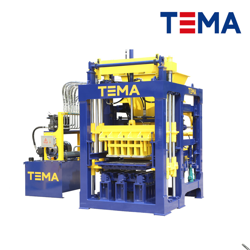 TM5000 Paver Brick manufacturing equipment with Siemens PLC and Yuken Hdraulic system