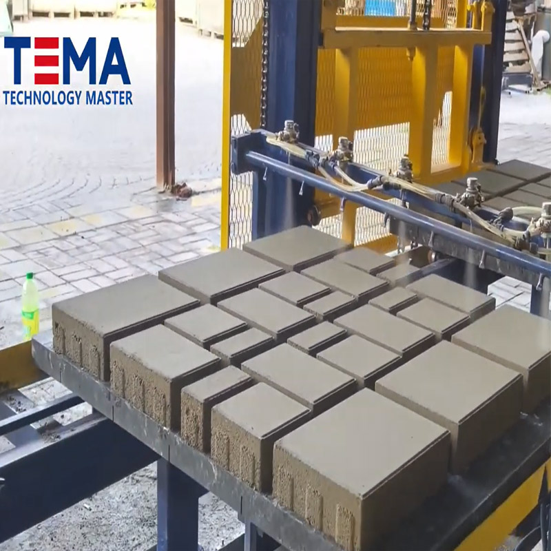 TEMA Servo-Driven Paver Block Machine TM12000 for Paver Stone Production